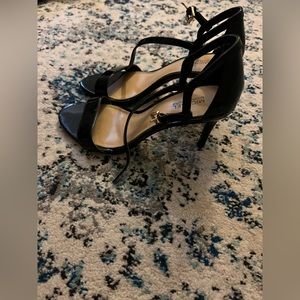 Michael Kors Black Strappy Heels